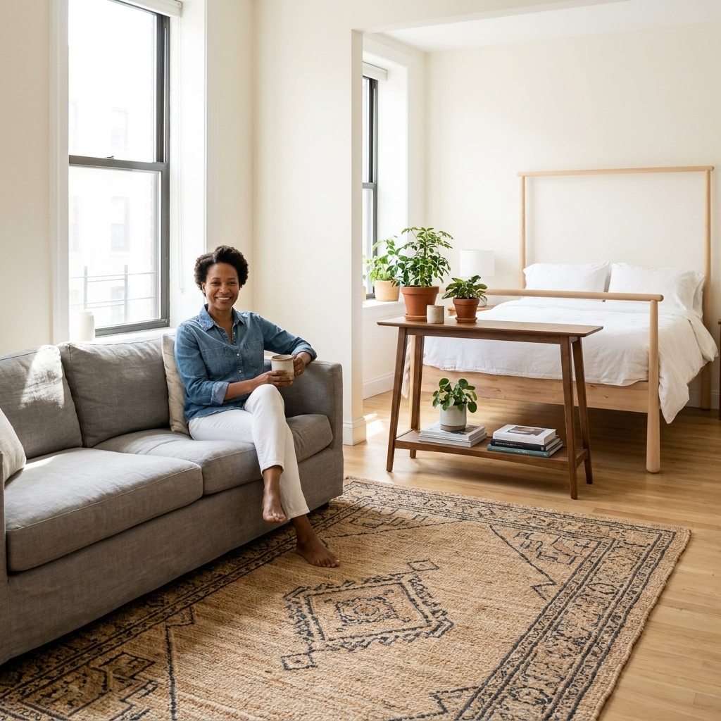 Zoning a Studio Apartment