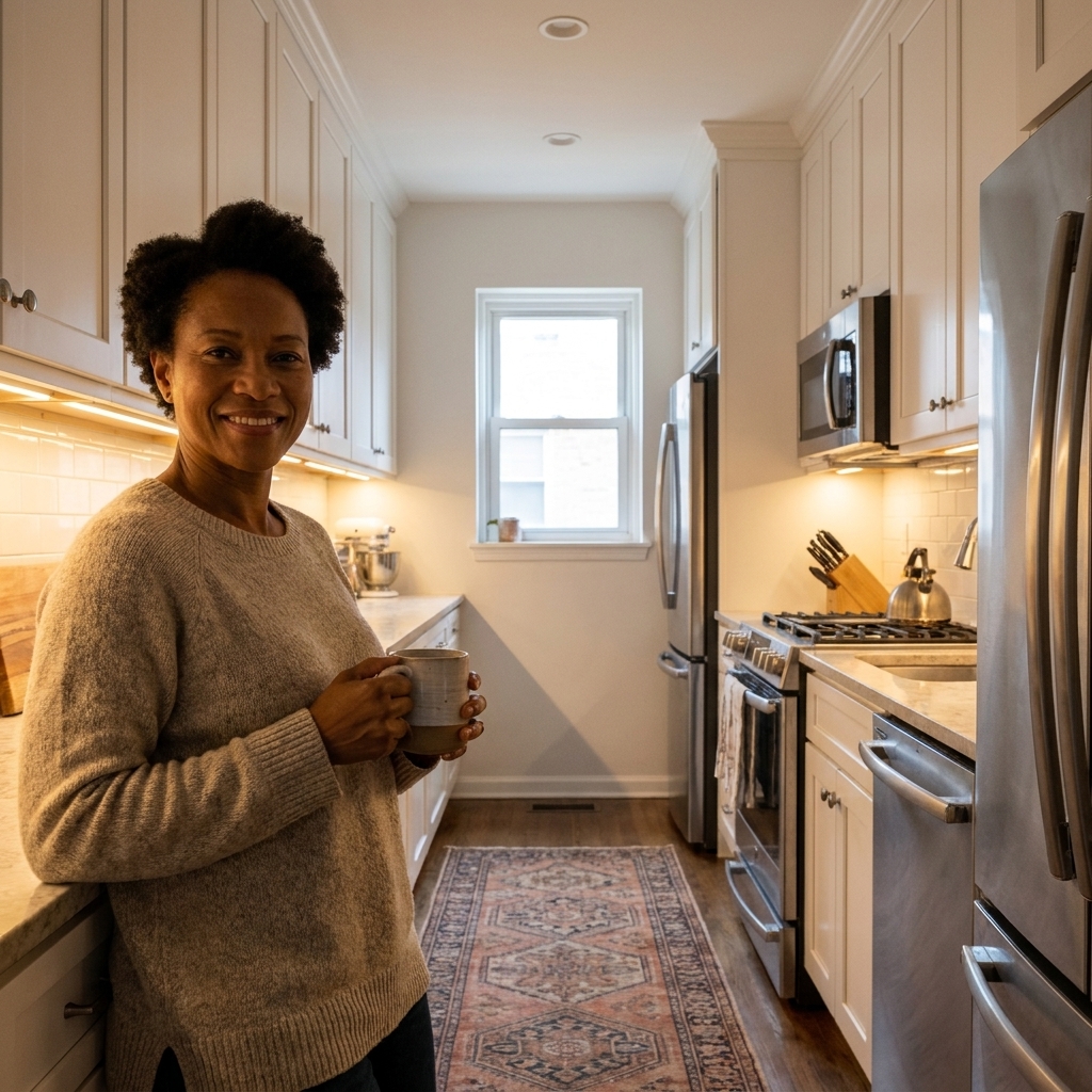 Maximizing a Galley Kitchen