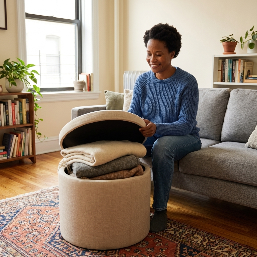 Multi-Functional Furniture With Hidden Storage