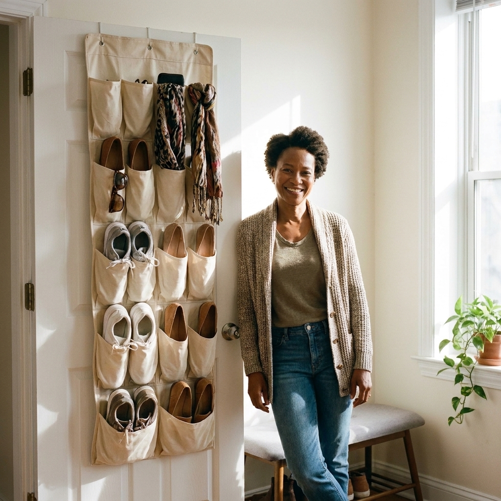 10 Stylish Over-the-Door Organizers for Small Spaces