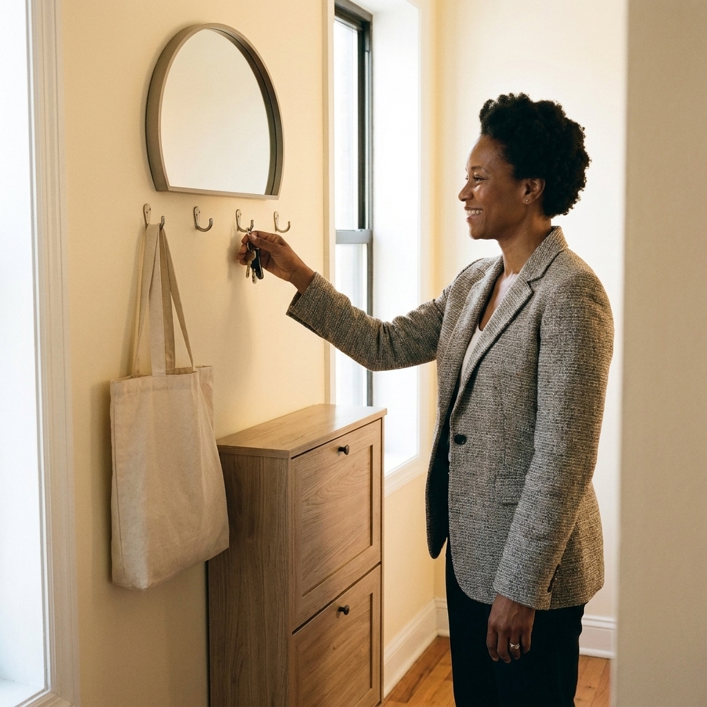 No Foyer? 8 Drop-Zone Storage Ideas for Your Front Door
