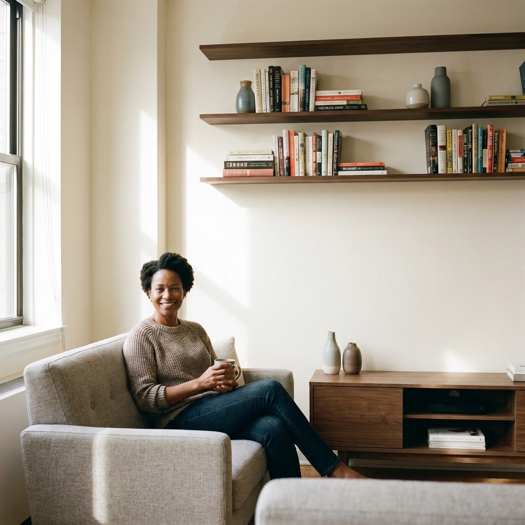 Floating Shelves vs. Bookshelves for Small Living Rooms