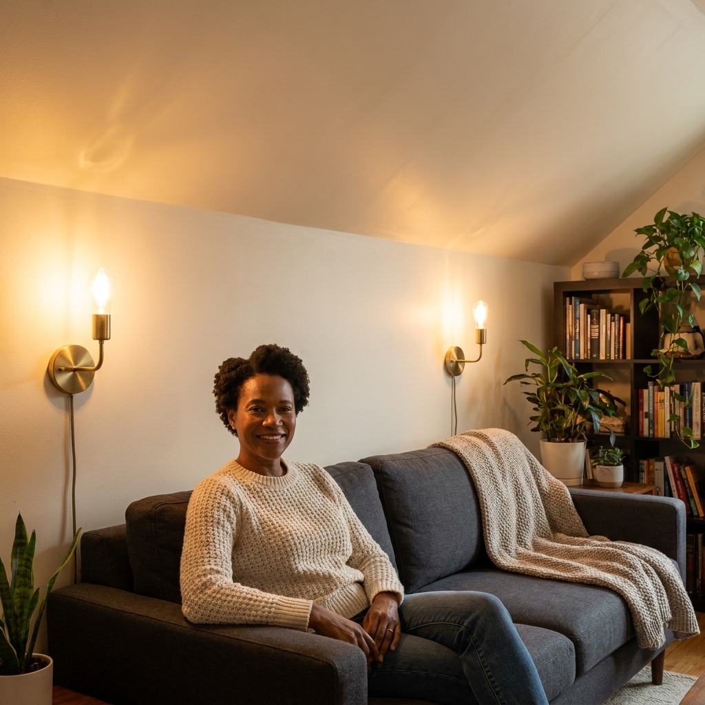 7 Lighting Tricks to Make Low Ceilings Feel Taller