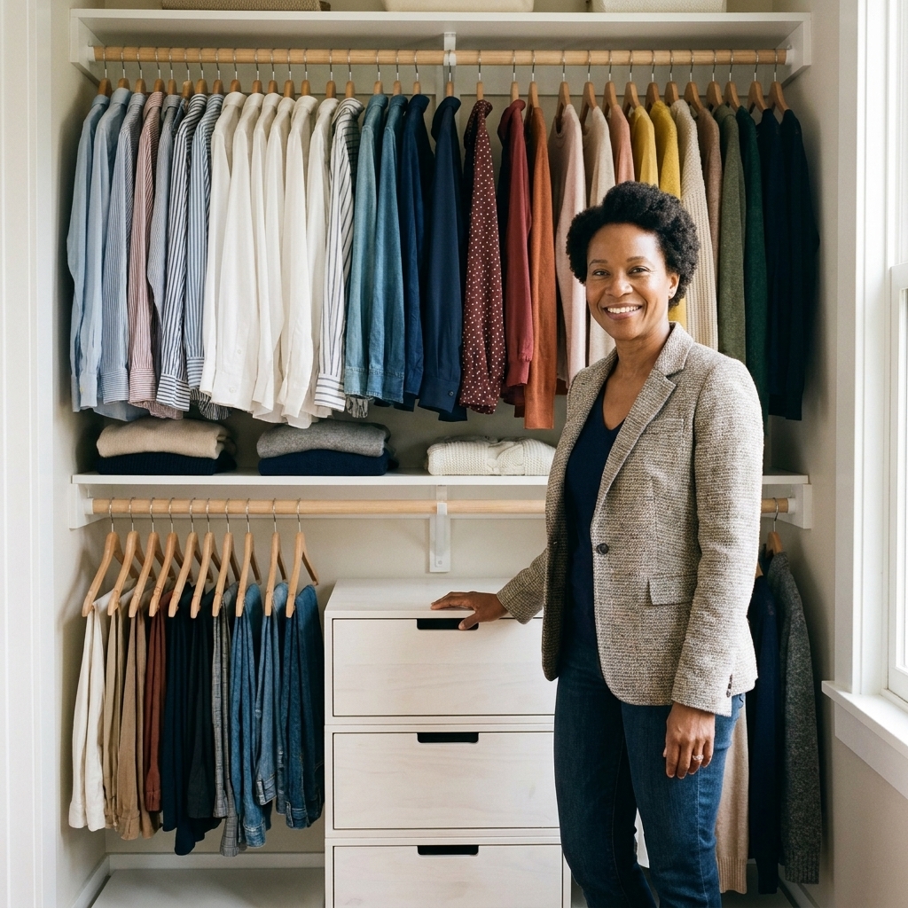 Maximizing a Tiny Reach-In Closet