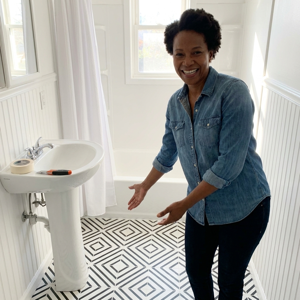 7 Reversible Upgrades for Outdated Rental Bathrooms